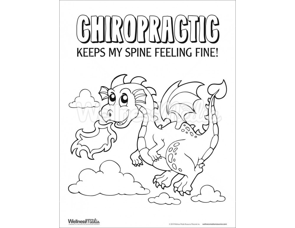 Chiropractic Coloring Sheets