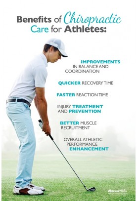 Chiropractic Care for Athletes (Golfer) Poster