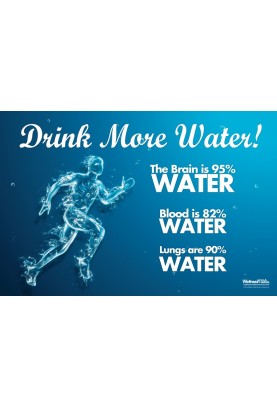 Drink More Water Poster