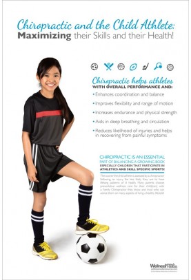 Child Athlete Soccer Poster