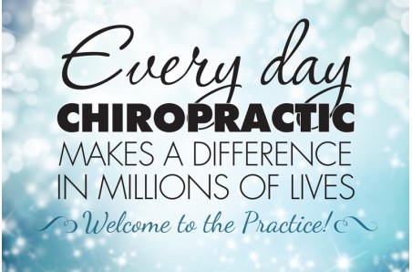 Chiropractic Welcome To The Practice Postcard