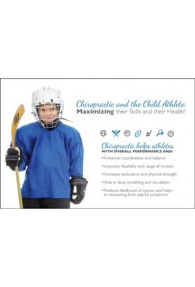 Child Athlete Hockey Postcard