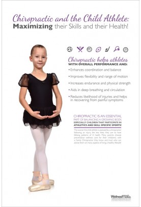 Child Athlete Ballet Poster