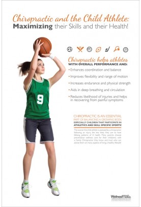 Child Athlete Basketball Poster