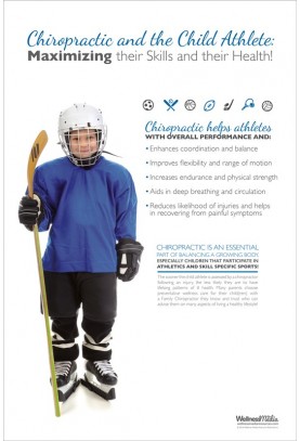 Child Athlete Hockey Poster