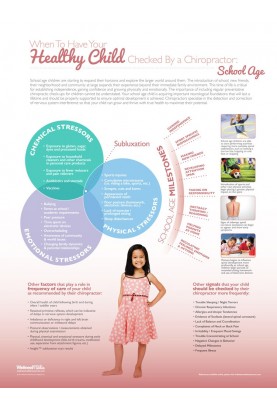 Healthy Child Check-Up Poster: School Age