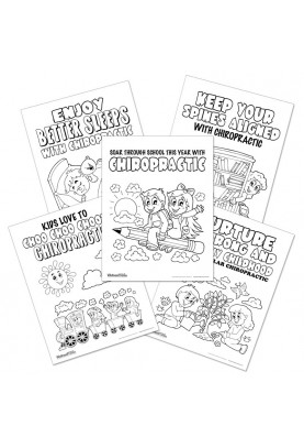 Series 09 - Chiropractic Coloring Sheets