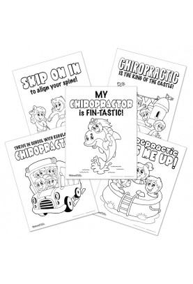 Series 10 - Chiropractic Coloring Sheets