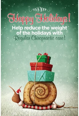 Snail Holiday Postcard