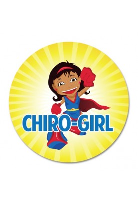 Chiro-Girl Chiropractic Sticker