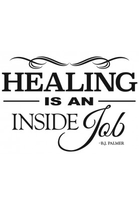 Healing is an Inside Job Decal - 18" x 24"