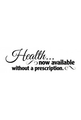 Health Now Available Decal - 30" x 10"