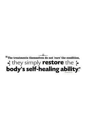 Restore the Body's Self Healing Decal - 30" x 10"