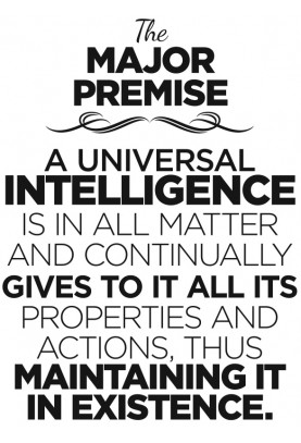 The Major Premise Decal - 22" x 30"