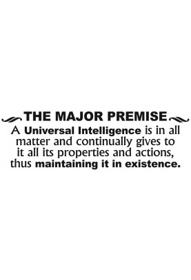 The Major Premise Decal - 60" x 20"