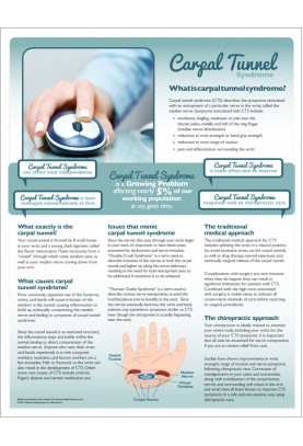 Chiropractic Carpal Tunnel Syndrome Handout