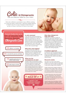 Colic and Chiropractic Handout