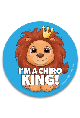 I'm a Chiro King Sticker