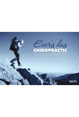 Everyday Chiropractic Makes a Difference Poster