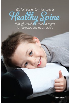 Healthy Spine Child Poster